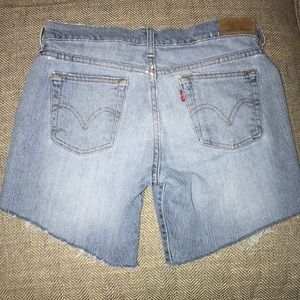Vintage Levi’s 505 high waist cutoffs